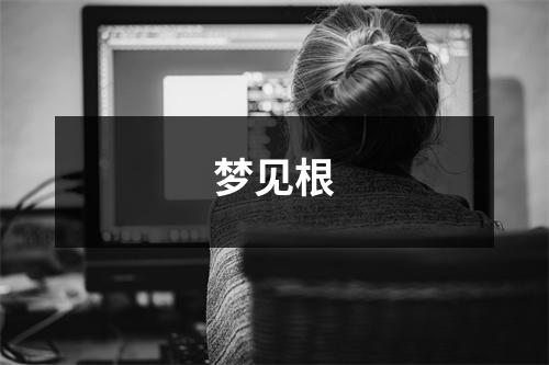 <h3>梦见根