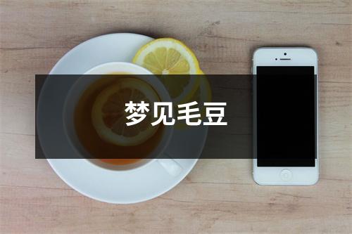 <h3>梦见毛豆