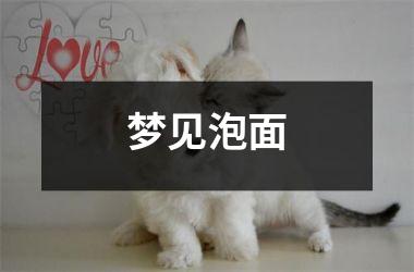 <h3>梦见泡面