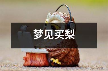 <h3>梦见买梨