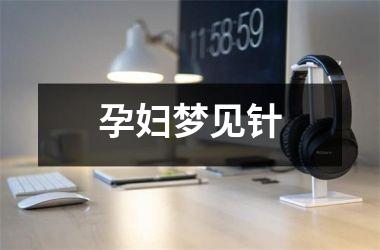 <h3>孕妇梦见针