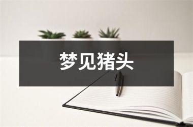 <h3>梦见猪头