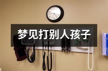 梦见打别人孩子