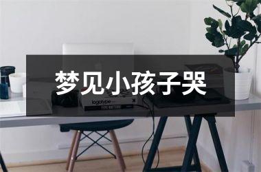 <h3>梦见小孩子哭