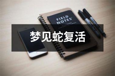 <h3>梦见蛇复活