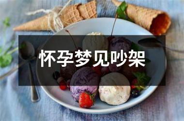 <h3>怀孕梦见吵架