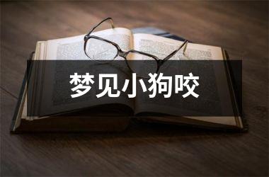 <h3>梦见小狗咬