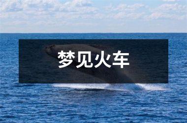 <h3>梦见火车