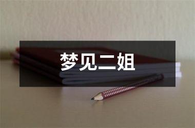 <h3>梦见二姐