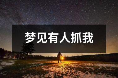 <h3>梦见有人抓我