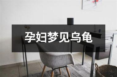 <h3>孕妇梦见乌龟