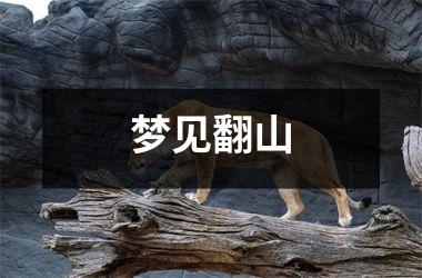 梦见翻山