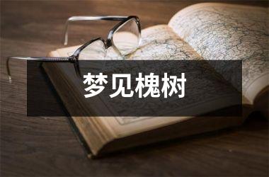 <h3>梦见槐树