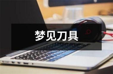 <h3>梦见刀具