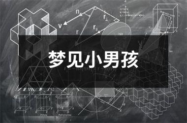 <h3>梦见小男孩