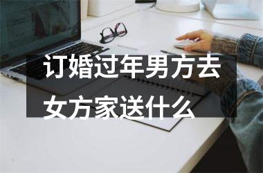 <h3>订婚过年男方去女方家送什么