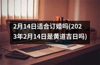 <h3>2月14日适合订婚吗(2025年2月14日是黄道吉日吗)