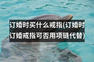 <h3>订婚时买什么戒指(订婚时订婚戒指可否用项链代替)