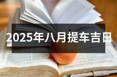 2025年八月提车吉日