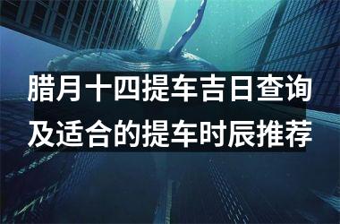 腊月十四提车吉日查询及适合的提车时辰推荐