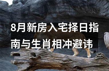 <h3>8月新房入宅择日指南与生肖相冲避讳