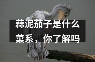 蒜泥茄子是什么菜系，你了解吗