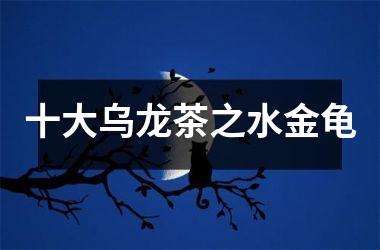 十大乌龙茶之水金龟