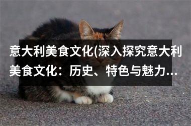 意大利美食文化(深入探究意大利美食文化：历史、特色与魅力)