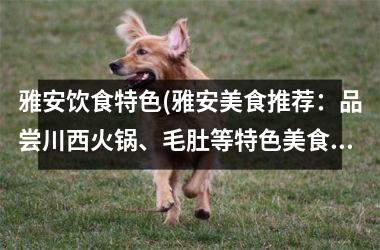 雅安饮食特色(雅安美食推荐：品尝川西火锅、毛肚等特色美食！)