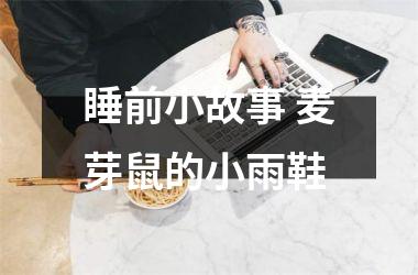 睡前小故事 麦芽鼠的小雨鞋