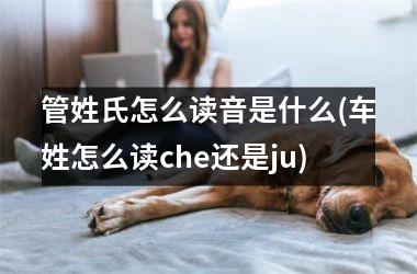 管姓氏怎么读音是什么(车姓怎么读che还是ju)