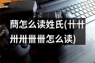 <h3>蔄怎么读姓氏(卄卄卅卅卌卌怎么读)