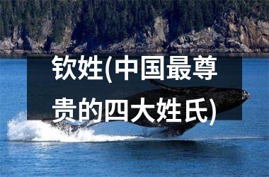 <h3>钦姓(最尊贵的四大姓氏)