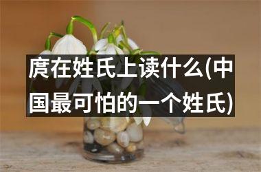<h3>庹在姓氏上读什么(最可怕的一个姓氏)
