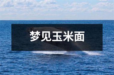 <h3>梦见玉米面