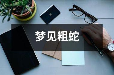 <h3>梦见粗蛇