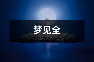 <h3>梦见全
