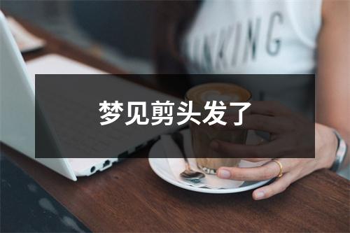 <h3>梦见剪头发了