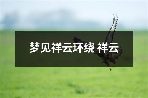 <h3>梦见祥云环绕祥云