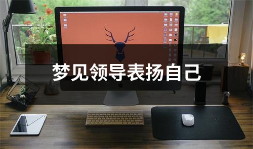 <h3>梦见领导表扬自己