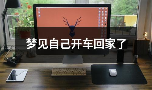 <h3>梦见自己开车回家了