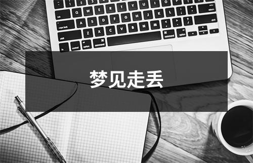 <h3>梦见走丢