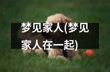 <h3>梦见家人(梦见家人在一起)