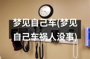梦见自己车(梦见自己车祸人没事)