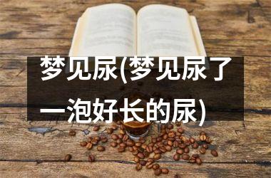 <h3>梦见尿(梦见尿了一泡好长的尿)