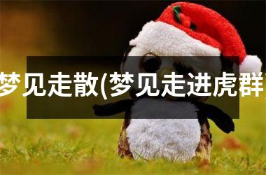 <h3>梦见走散(梦见走进虎群)