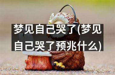梦见自己哭了(梦见自己哭了预兆什么)