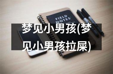 <h3>梦见小男孩(梦见小男孩拉屎)