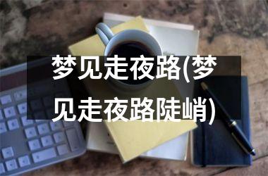 <h3>梦见走夜路(梦见走夜路陡峭)