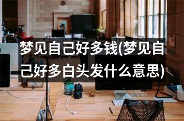<h3>梦见自己好多钱(梦见自己好多白头发什么意思)